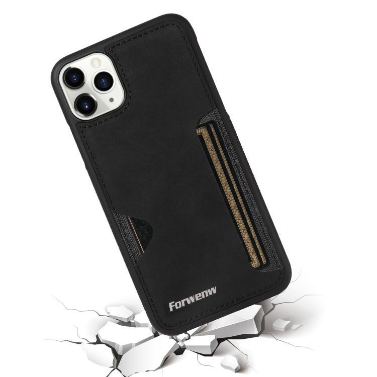 For iPhone 11 Pro Max Forwenw F5 Series Integrated Card Bag Phone Case