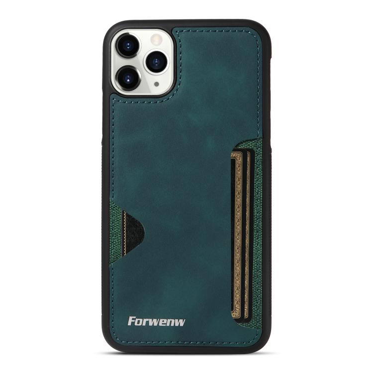 For iPhone 11 Pro Max Forwenw F5 Series Integrated Card Bag Phone Case