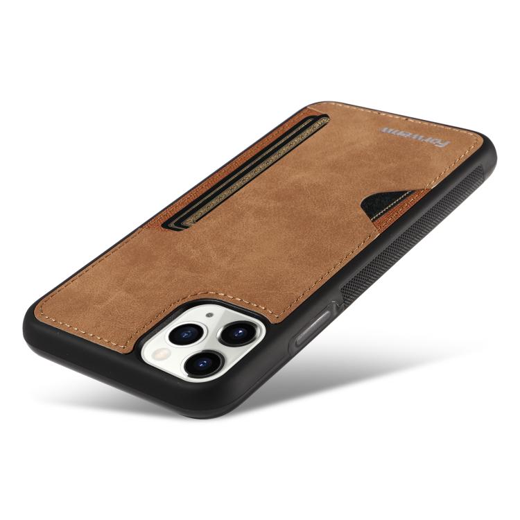 For iPhone 11 Pro Max Forwenw F5 Series Integrated Card Bag Phone Case