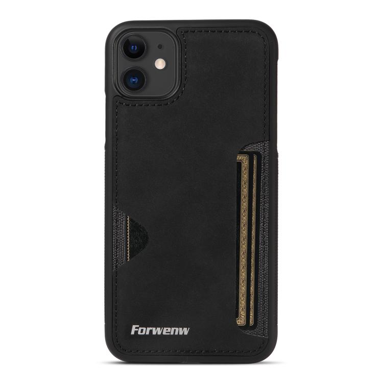 For iPhone 11 Forwenw F5 Series Integrated Card Bag Phone Case