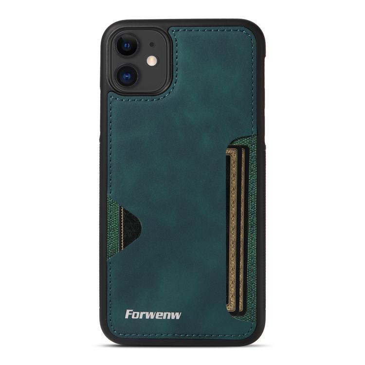 For iPhone 11 Forwenw F5 Series Integrated Card Bag Phone Case