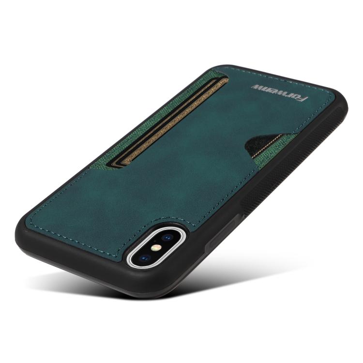 For iPhone X / XS Forwenw F5 Series Integrated Card Bag Phone Case