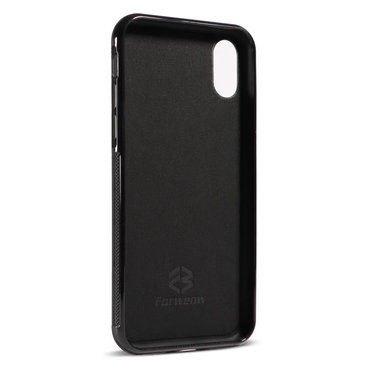 For iPhone X / XS Forwenw F5 Series Integrated Card Bag Phone Case