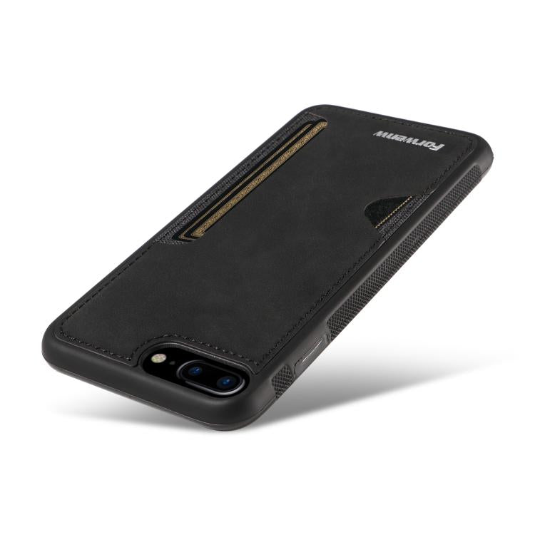 For iPhone 7 Plus / 8 Plus Forwenw F5 Series Integrated Card Bag Phone Case