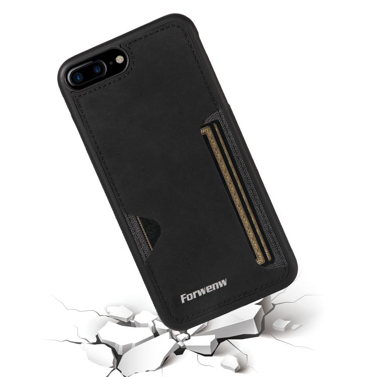 For iPhone 7 Plus / 8 Plus Forwenw F5 Series Integrated Card Bag Phone Case