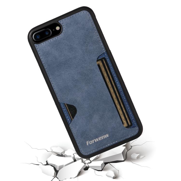 For iPhone 7 Plus / 8 Plus Forwenw F5 Series Integrated Card Bag Phone Case