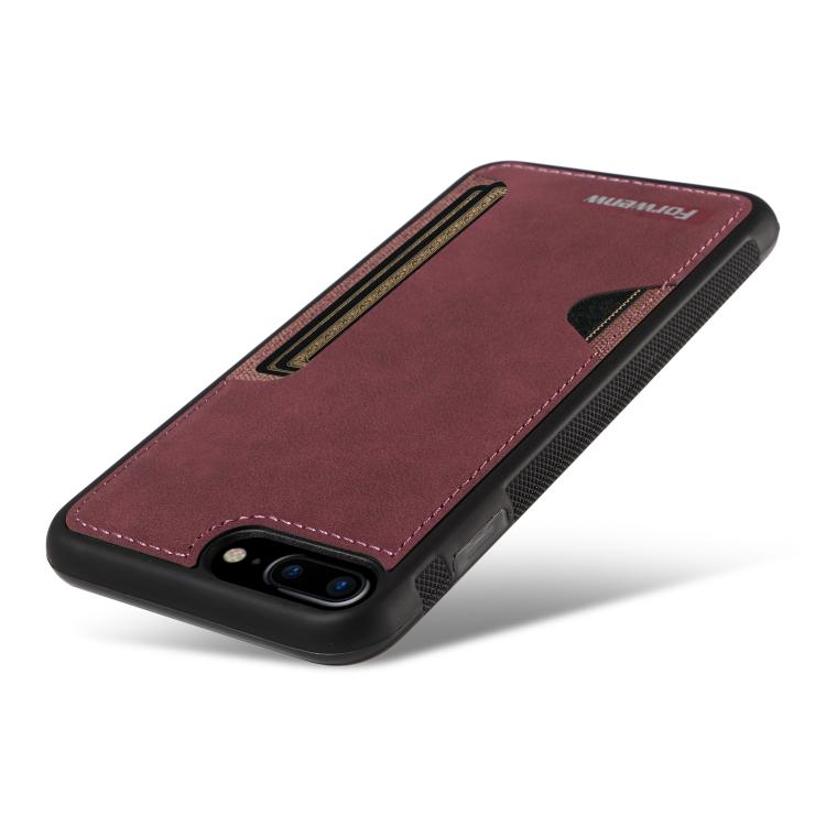 For iPhone 7 Plus / 8 Plus Forwenw F5 Series Integrated Card Bag Phone Case