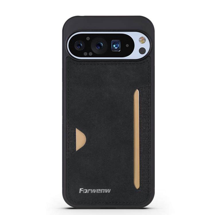 For Google Pixel 9 / 9 Pro Forwenw F5 Series Integrated Card Bag Phone Case