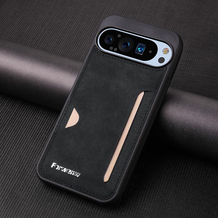 For Google Pixel 9 / 9 Pro Forwenw F5 Series Integrated Card Bag Phone Case