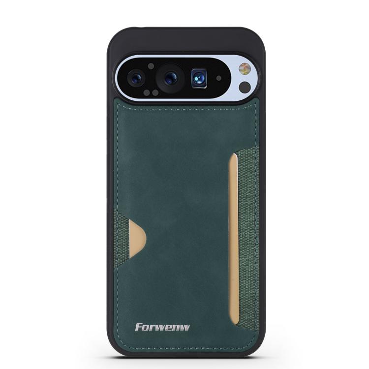 For Google Pixel 9 / 9 Pro Forwenw F5 Series Integrated Card Bag Phone Case