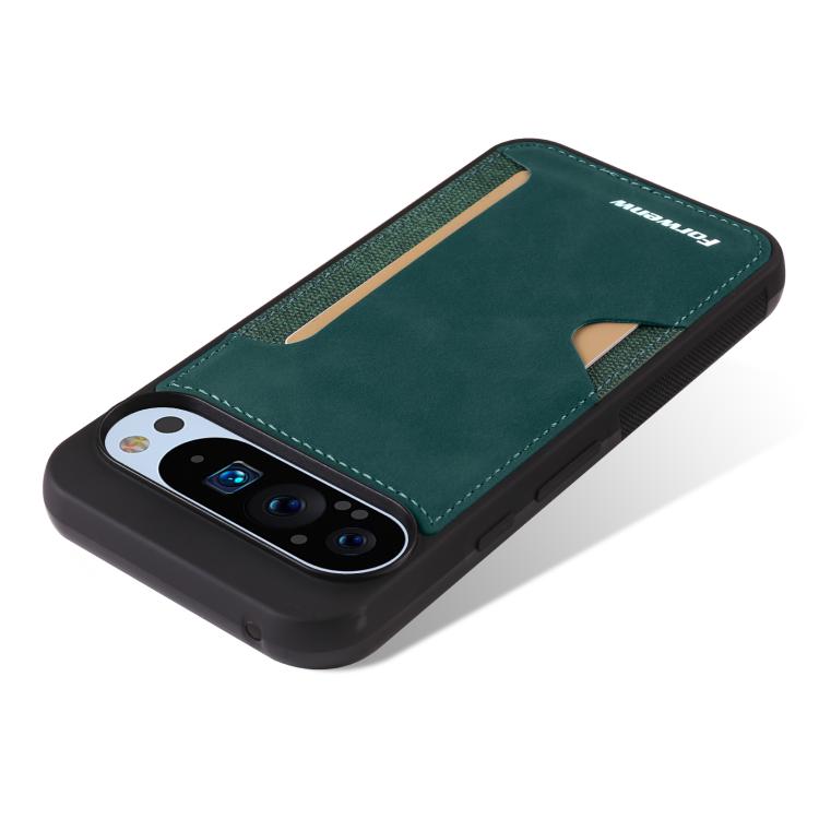 For Google Pixel 9 / 9 Pro Forwenw F5 Series Integrated Card Bag Phone Case