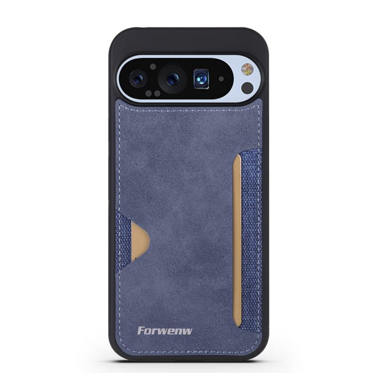 For Google Pixel 9 / 9 Pro Forwenw F5 Series Integrated Card Bag Phone Case