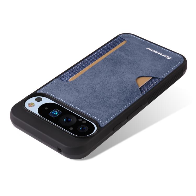 For Google Pixel 9 / 9 Pro Forwenw F5 Series Integrated Card Bag Phone Case