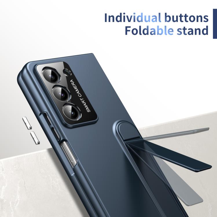 For Samsung Galaxy Z Fold5 Integrated Skin Feel Fold Holder Phone Case