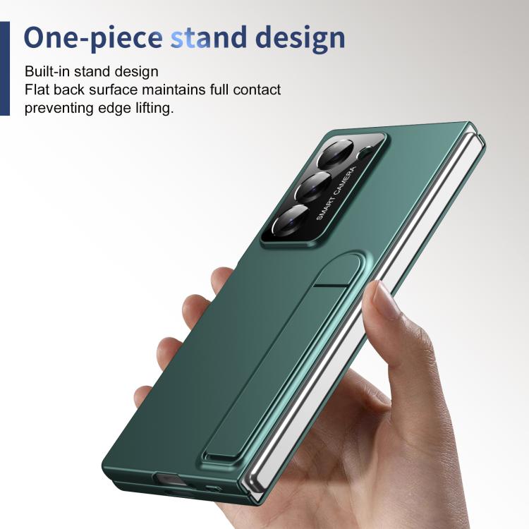 For Samsung Galaxy Z Fold6 Integrated Skin Feel Fold Holder Phone Case