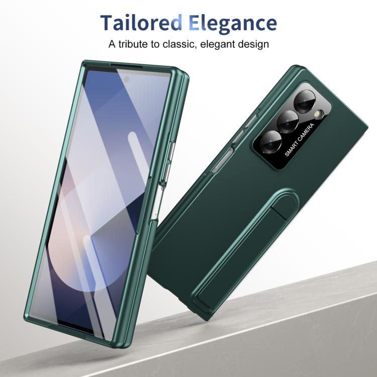 For Samsung Galaxy Z Fold6 Integrated Skin Feel Fold Holder Phone Case