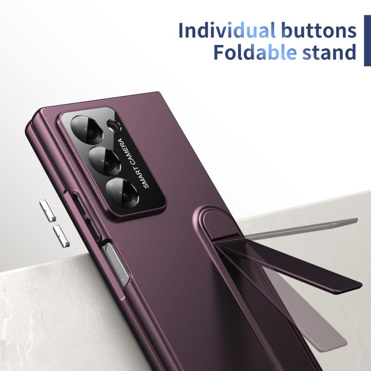 For Samsung Galaxy Z Fold6 Integrated Skin Feel Fold Holder Phone Case