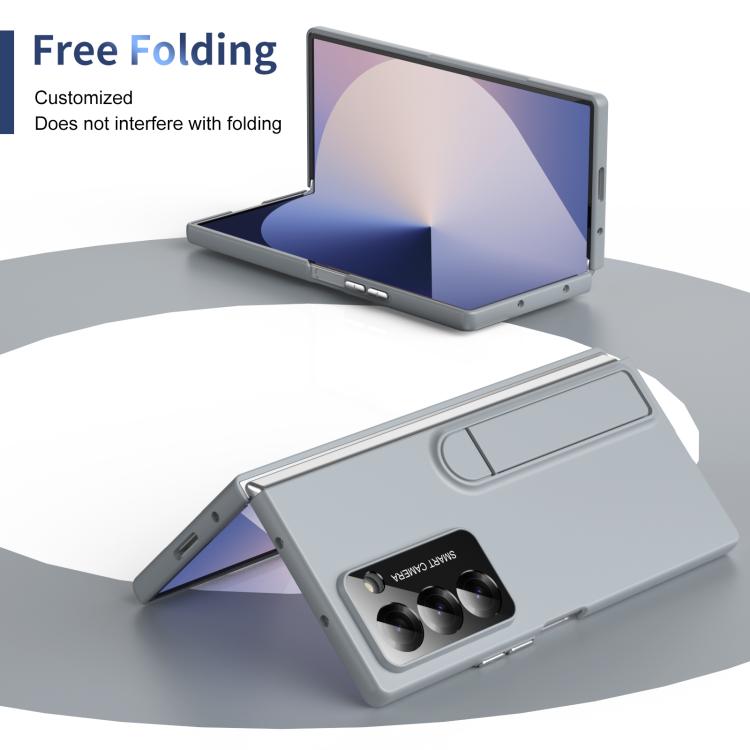For Samsung Galaxy Z Fold6 Integrated Skin Feel Fold Holder Phone Case