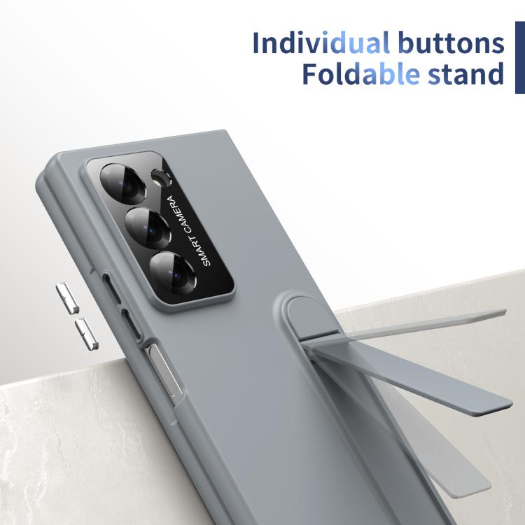 For Samsung Galaxy Z Fold6 Integrated Skin Feel Fold Holder Phone Case
