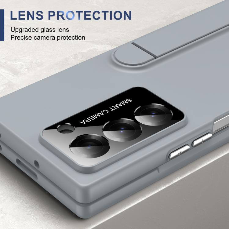 For Samsung Galaxy Z Fold6 Integrated Skin Feel Fold Holder Phone Case