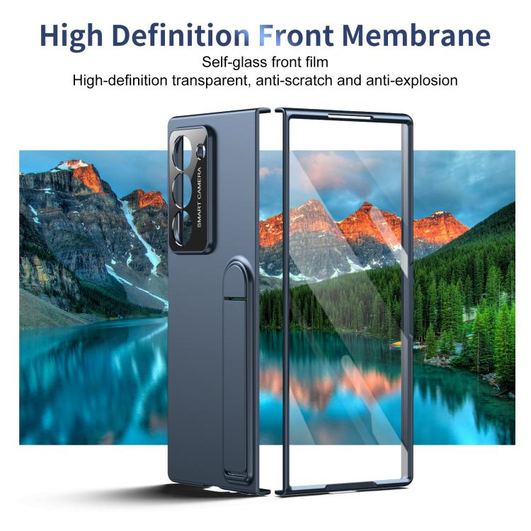 For Samsung Galaxy Z Fold6 Integrated Skin Feel Fold Holder Phone Case