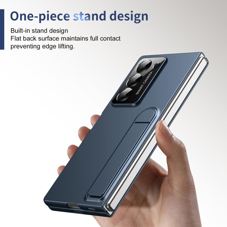 For Samsung Galaxy Z Fold6 Integrated Skin Feel Fold Holder Phone Case