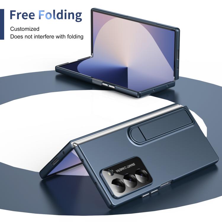 For Samsung Galaxy Z Fold6 Integrated Skin Feel Fold Holder Phone Case