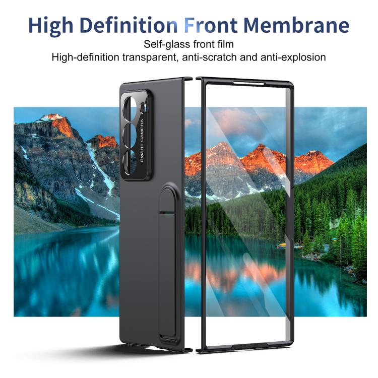 For Samsung Galaxy Z Fold6 Integrated Skin Feel Fold Holder Phone Case