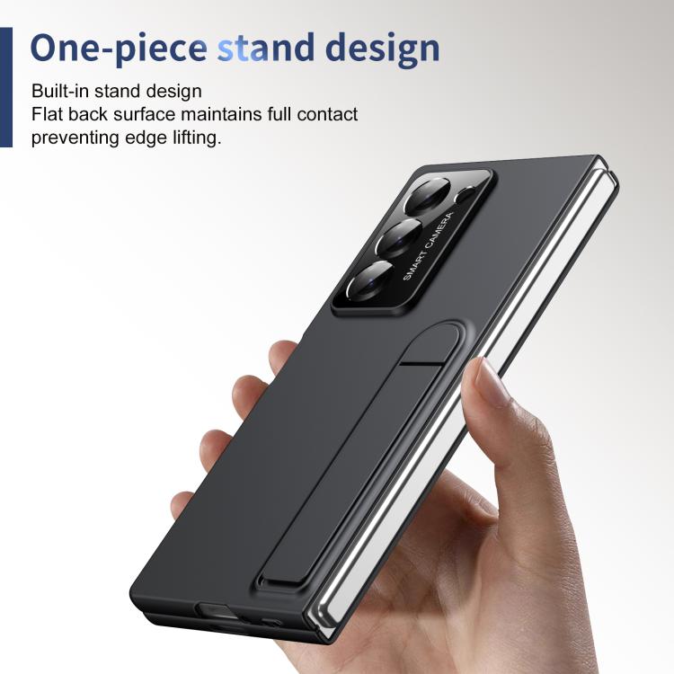 For Samsung Galaxy Z Fold6 Integrated Skin Feel Fold Holder Phone Case