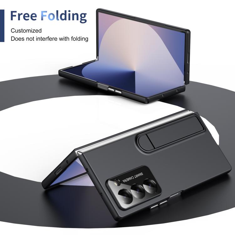 For Samsung Galaxy Z Fold6 Integrated Skin Feel Fold Holder Phone Case