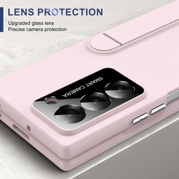 For Samsung Galaxy Z Fold6 Integrated Skin Feel Fold Holder Phone Case