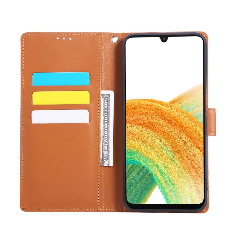 For Samsung Galaxy A53 5G Rose Flower Embossed 3-Card Slots Leather Phone Case