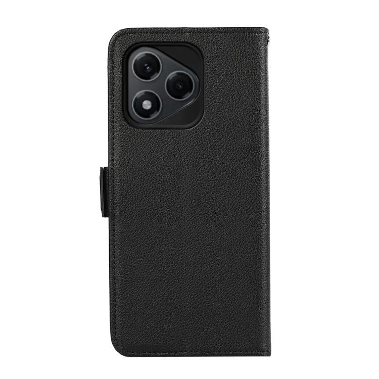 For Honor 400 Lite Global  ABEEL Side-Magnetic Litchi Pattern Leather RFID Phone Case