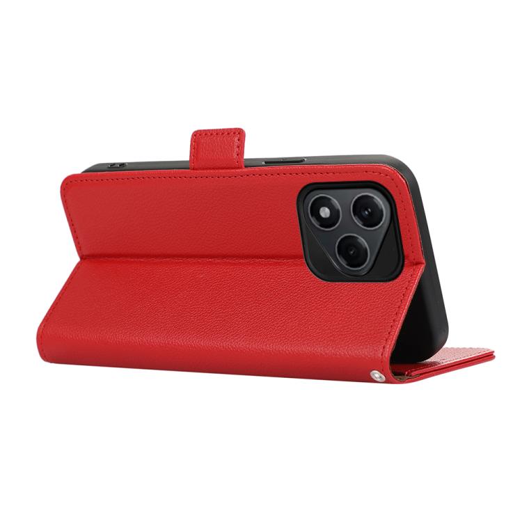 For Honor 400 Lite Global  ABEEL Side-Magnetic Litchi Pattern Leather RFID Phone Case