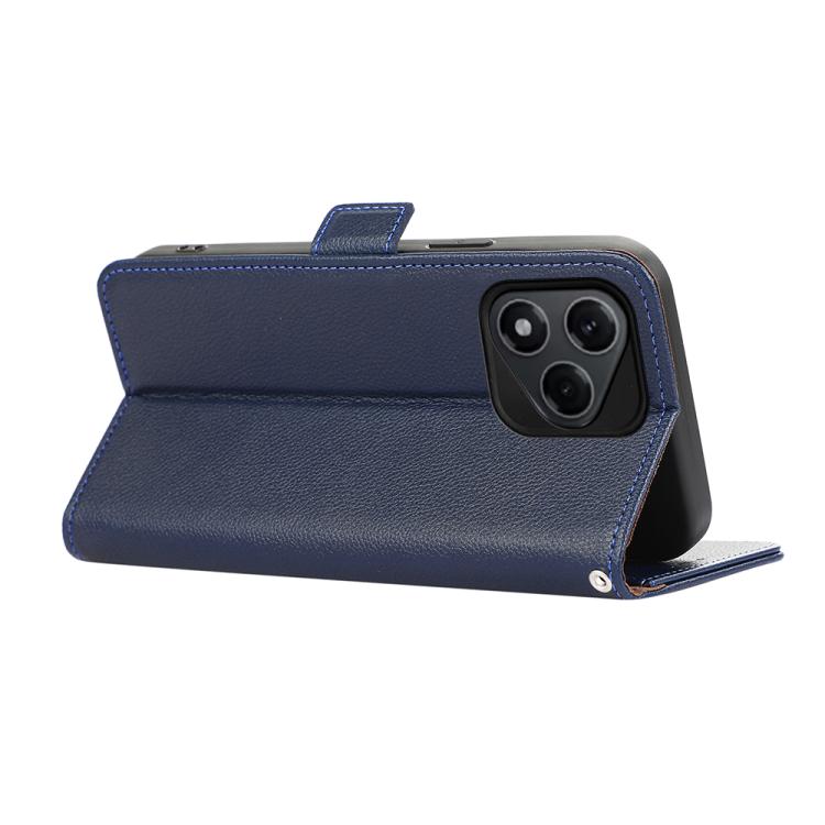 For Honor 400 Lite Global  ABEEL Side-Magnetic Litchi Pattern Leather RFID Phone Case