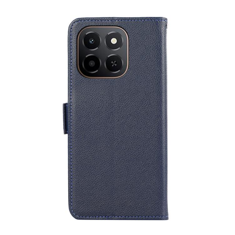 For Honor X6c 4G ABEEL Side-Magnetic Litchi Pattern Leather RFID Phone Case