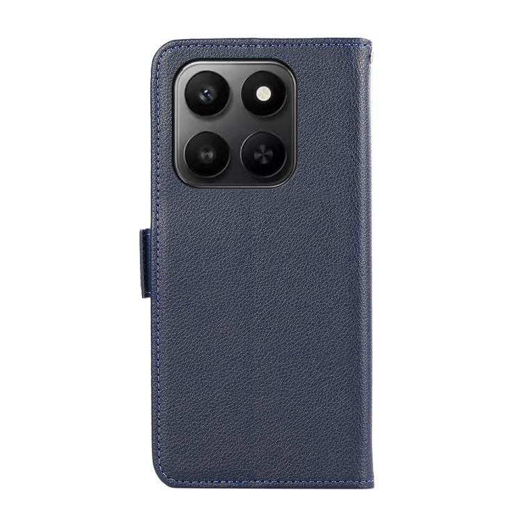 For Honor 400 Smart / X7d ABEEL Side-Magnetic Litchi Pattern Leather RFID Phone Case