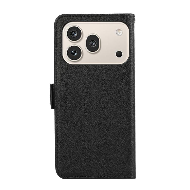 For Honor 600 / 600 Pro Global ABEEL Side-Magnetic Litchi Pattern Leather RFID Phone Case