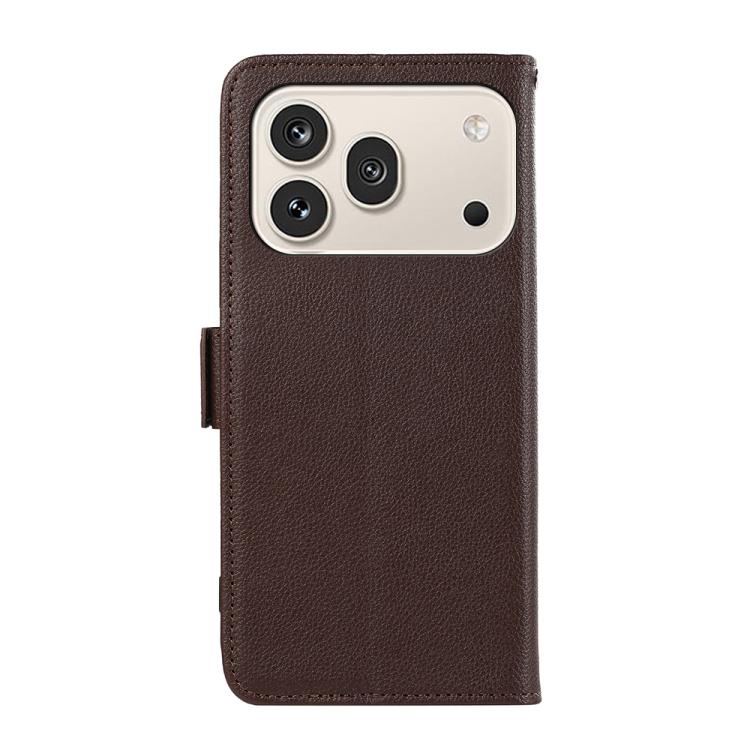 For Honor 600 / 600 Pro Global ABEEL Side-Magnetic Litchi Pattern Leather RFID Phone Case