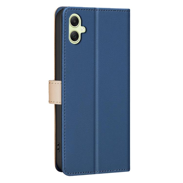 For Samsung Galaxy M06 5G / F06 5G Color Matching RFID Anti-theft Leather Phone Case