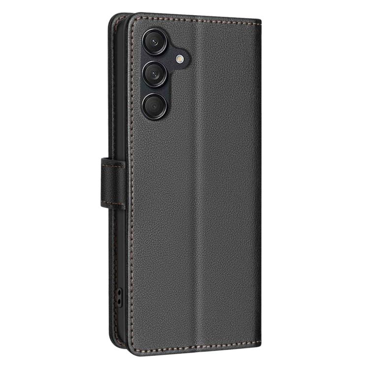 For Samsung Galaxy M16 5G / F16 5G Litchi Texture RFID Anti-theft Leather Phone Case