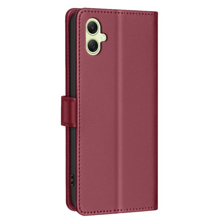 For Samsung Galaxy M06 5G / F06 5G Litchi Texture RFID Anti-theft Leather Phone Case