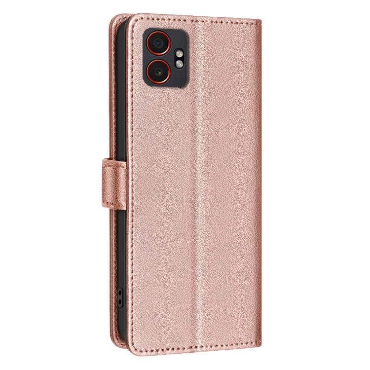 For Samsung Galaxy XCover 7 Pro Litchi Texture RFID Anti-theft Leather Phone Case
