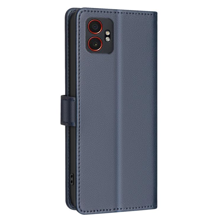 For Samsung Galaxy XCover 7 Pro Litchi Texture RFID Anti-theft Leather Phone Case