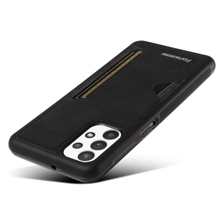 For Samsung Galaxy A32 5G / M32 5G Forwenw F5 Series Integrated Card Bag Phone Case