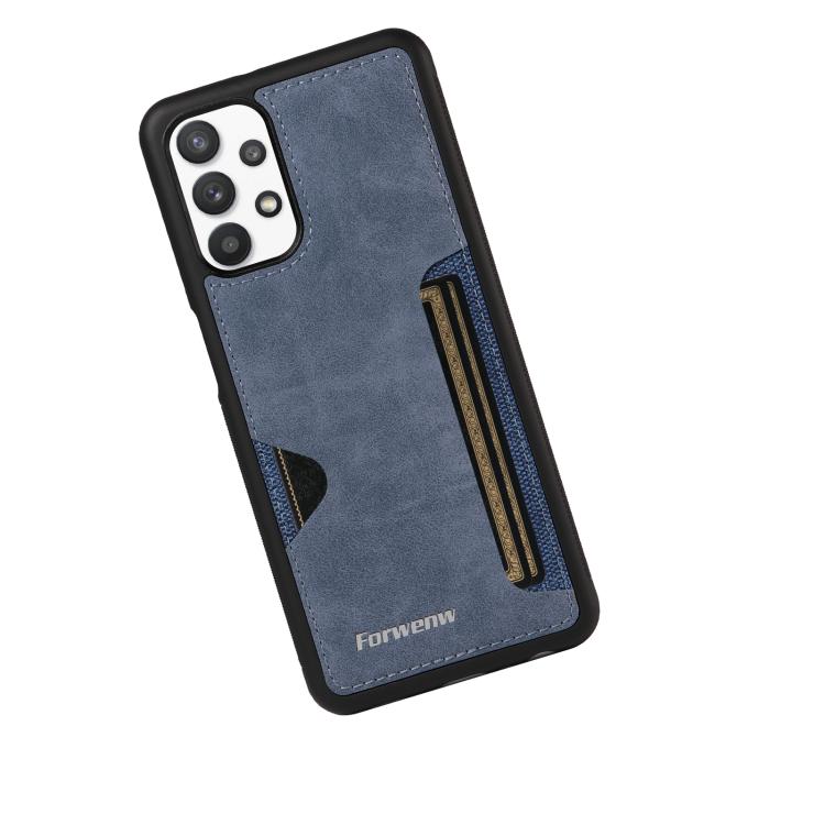 For Samsung Galaxy A32 5G / M32 5G Forwenw F5 Series Integrated Card Bag Phone Case