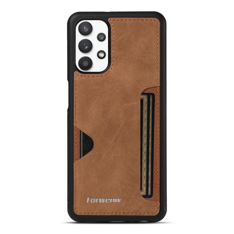 For Samsung Galaxy A32 5G / M32 5G Forwenw F5 Series Integrated Card Bag Phone Case