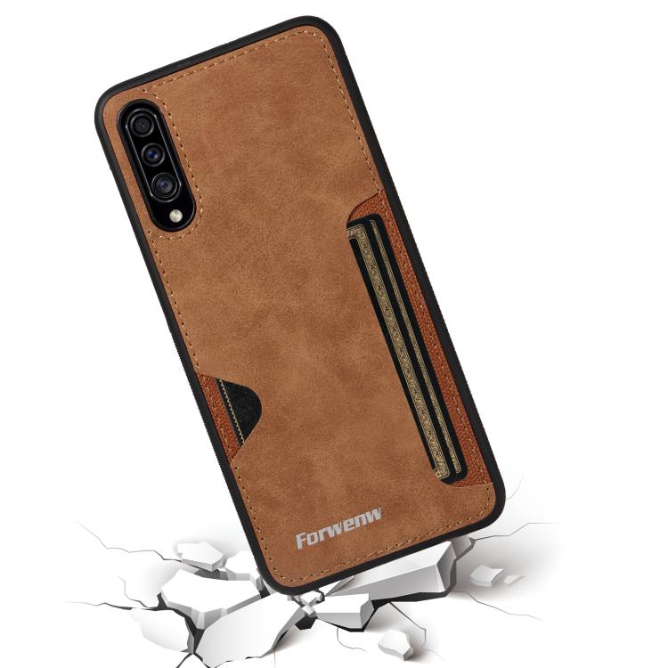 For Samsung Galaxy A50 / A50s / A30s Forwenw F5 Series Integrated Card Bag Phone Case