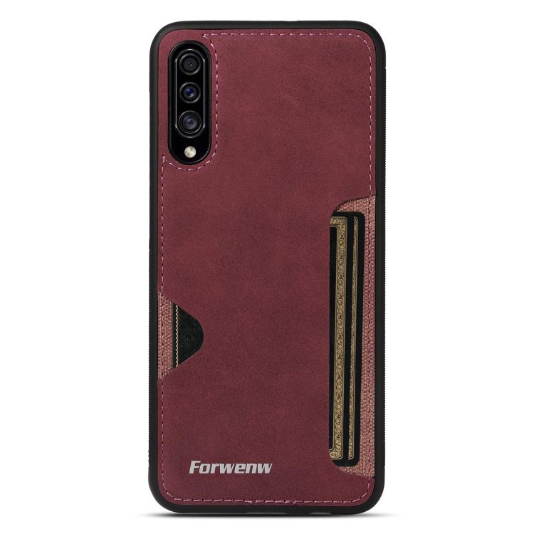 For Samsung Galaxy A50 / A50s / A30s Forwenw F5 Series Integrated Card Bag Phone Case
