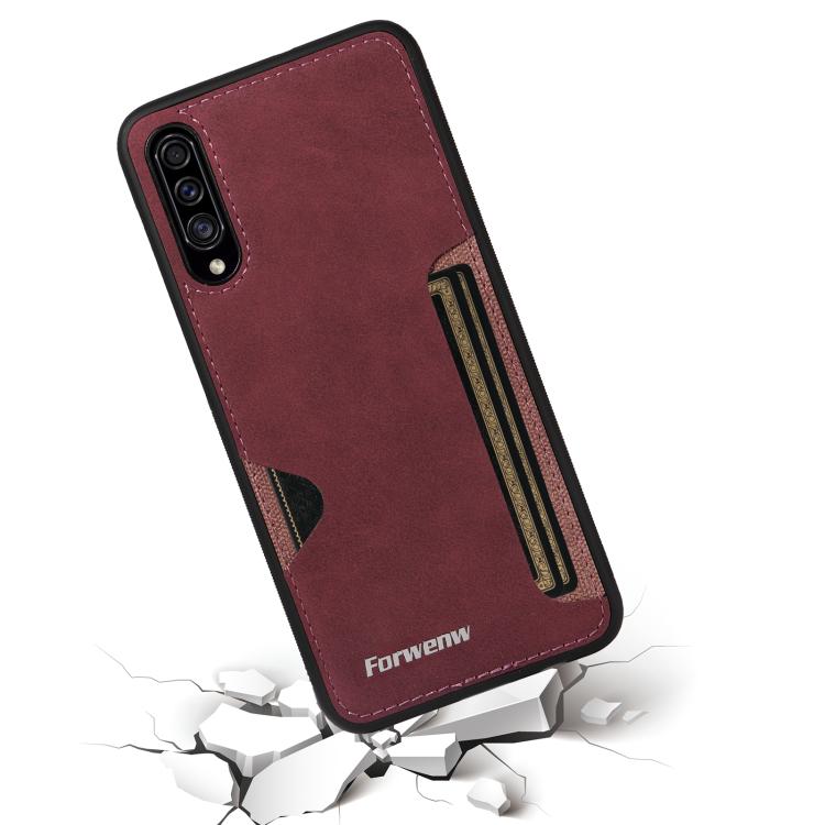 For Samsung Galaxy A50 / A50s / A30s Forwenw F5 Series Integrated Card Bag Phone Case